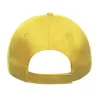 Casquette baseball 5 pans en polyester recyclé, visière courbée, 220 g/m²