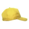 Casquette baseball 5 pans en polyester recyclé, visière courbée, 220 g/m²