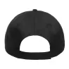 Casquette baseball 5 pans en polyester recyclé, visière courbée, 220 g/m²