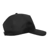 Casquette baseball 5 pans en polyester recyclé, visière courbée, 220 g/m²