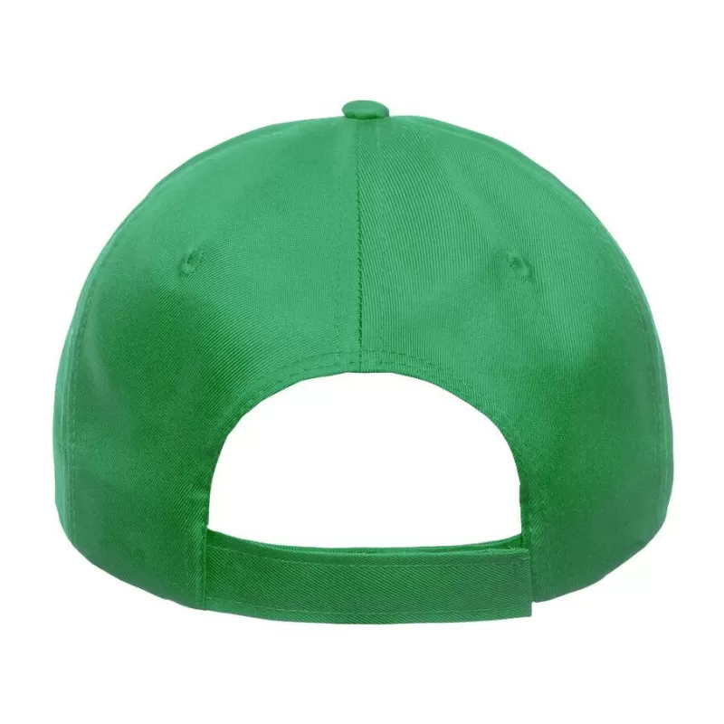 Casquette baseball 5 pans en polyester recyclé, visière courbée, 220 g/m²