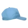 Casquette baseball 5 pans en polyester recyclé, visière courbée, 220 g/m²