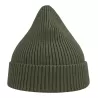 Bonnet en polyester recyclé Andy Beanie, maille fine, avec rabat, 82 g/m²