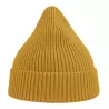 Bonnet en polyester recyclé Andy Beanie, maille fine, avec rabat, 82 g/m²