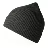 Bonnet en polyester recyclé Andy Beanie, maille fine, avec rabat, 82 g/m²