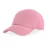 Casquette enfant 6 pans en coton bio, visière incurvée, fermeture Velcro, 270 g/m²