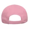Casquette enfant 6 pans en coton bio, visière incurvée, fermeture Velcro, 270 g/m²