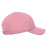 Casquette enfant 6 pans en coton bio, visière incurvée, fermeture Velcro, 270 g/m²