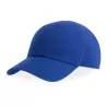 Casquette enfant 6 pans en coton bio, visière incurvée, fermeture Velcro, 270 g/m²