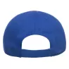 Casquette enfant 6 pans en coton bio, visière incurvée, fermeture Velcro, 270 g/m²