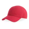 Casquette enfant 6 pans en coton bio, visière incurvée, fermeture Velcro, 270 g/m²