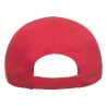Casquette enfant 6 pans en coton bio, visière incurvée, fermeture Velcro, 270 g/m²