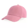 Casquette 6 pans en coton bio déstructurée avec visière incurvée, 270 g/m²