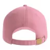 Casquette 6 pans en coton bio déstructurée avec visière incurvée, 270 g/m²
