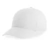 Casquette baseball 6 pans en polyester recyclé, visière courbée, 220 g/m²