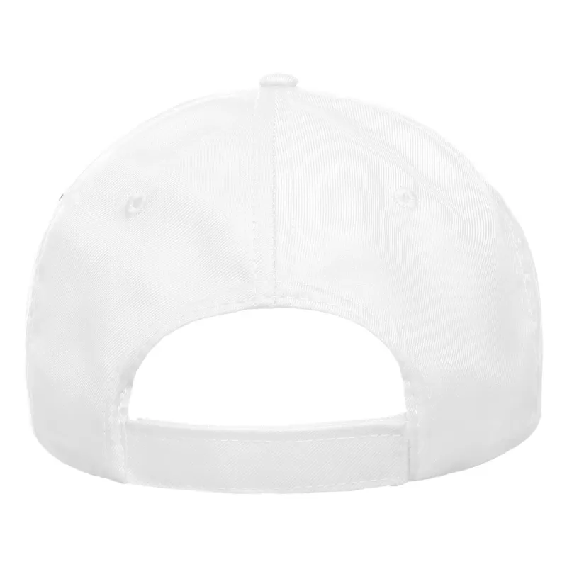 Casquette baseball 6 pans en polyester recyclé, visière courbée, 220 g/m²