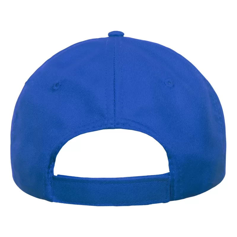 Casquette baseball 6 pans en polyester recyclé, visière courbée, 220 g/m²