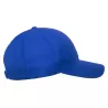 Casquette baseball 6 pans en polyester recyclé, visière courbée, 220 g/m²