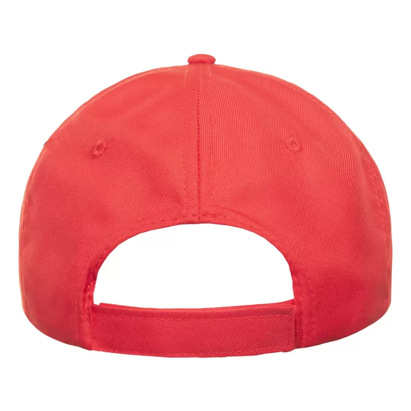 Casquette baseball 6 pans en polyester recyclé, visière courbée, 220 g/m²