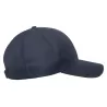 Casquette baseball 6 pans en polyester recyclé, visière courbée, 220 g/m²