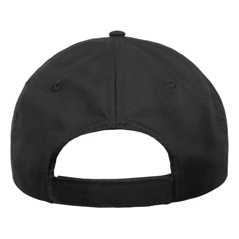 Casquette baseball 6 pans en polyester recyclé, visière courbée, 220 g/m²