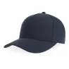 Casquette baseball 5 pans en polyester recyclé, visière courbée, 200 g/m²