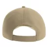 Casquette baseball 5 pans en polyester recyclé, visière courbée, 200 g/m²