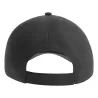 Casquette baseball 5 pans en polyester recyclé, visière courbée, 200 g/m²
