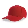 Casquette baseball 5 pans en polyester recyclé, visière courbée, 200 g/m²