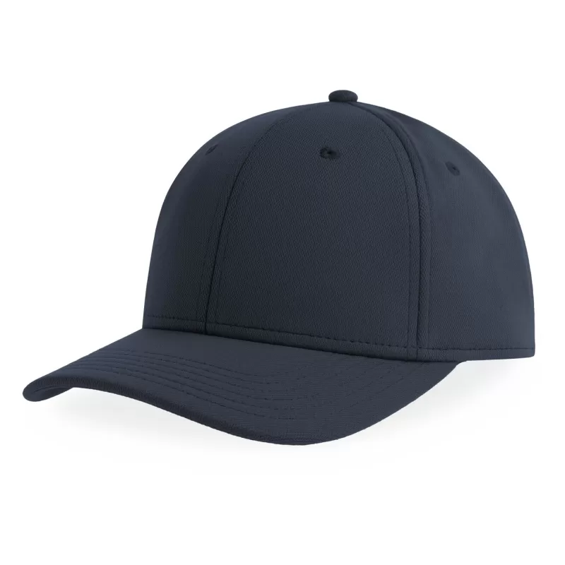 Casquette 6 panneaux en nid d'abeille polyester recyclé, 255 g/m²