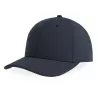 Casquette 6 panneaux en nid d'abeille polyester recyclé, 255 g/m²