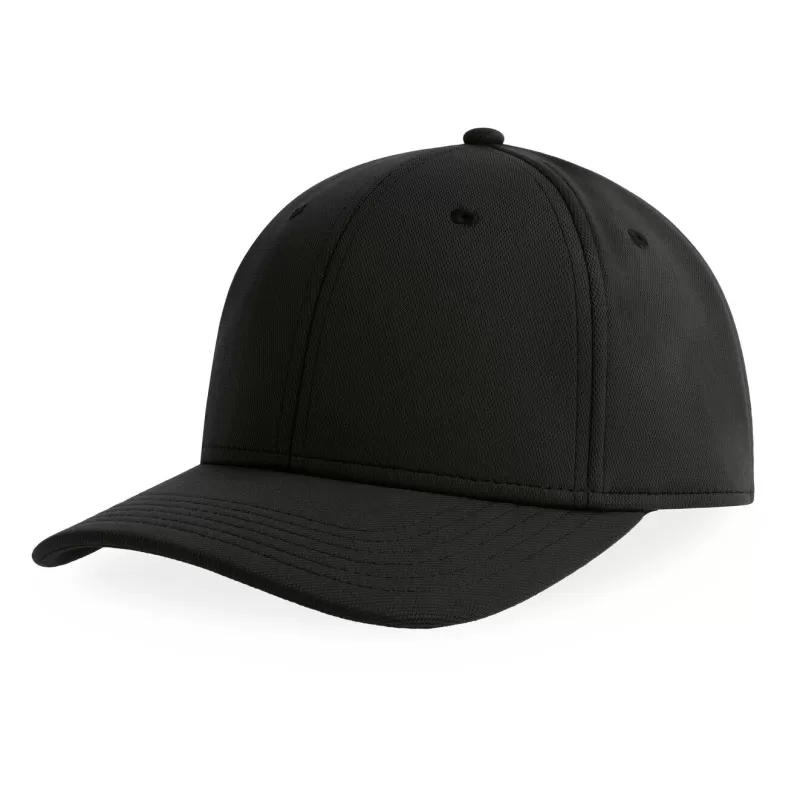 Casquette 6 panneaux en nid d'abeille polyester recyclé, 255 g/m²