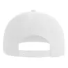 Casquette 6 panneaux snapback, visière plate, en polyester recyclé, 200 g/m²
