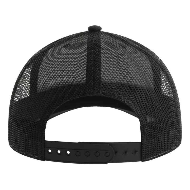 Casquette trucker 6 panneaux en polyester recyclé, légère et respirante, 200 g/m²