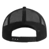 Casquette trucker 6 panneaux en polyester recyclé, légère et respirante, 200 g/m²