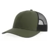 Casquette trucker 6 panneaux en polyester recyclé, légère et respirante, 200 g/m²