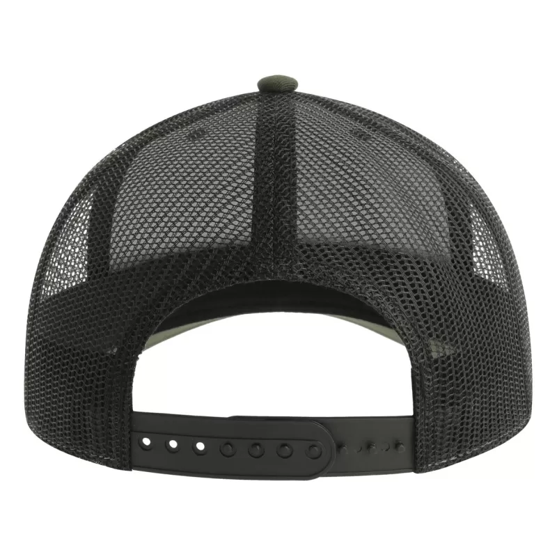 Casquette trucker 6 panneaux en polyester recyclé, légère et respirante, 200 g/m²