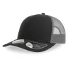 Casquette trucker 6 panneaux en polyester recyclé, légère et respirante, 200 g/m²