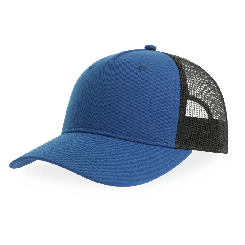 Casquette trucker 5 pans en polyester recyclé, légère et respirante, 200 g/m²