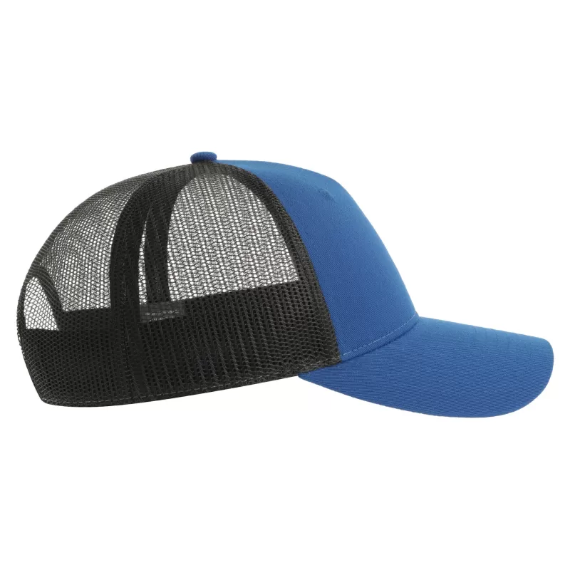 Casquette trucker 5 pans en polyester recyclé, légère et respirante, 200 g/m²