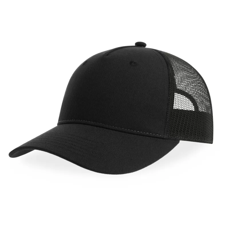 Casquette trucker 5 pans en polyester recyclé, légère et respirante, 200 g/m²