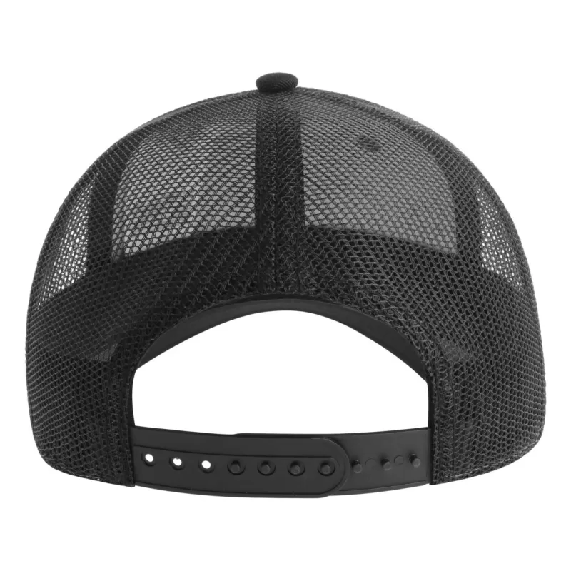 Casquette trucker 5 pans en polyester recyclé, légère et respirante, 200 g/m²
