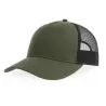 Casquette trucker 5 pans en polyester recyclé, légère et respirante, 200 g/m²