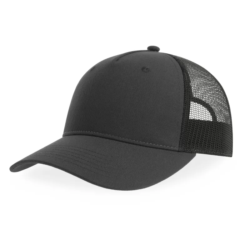 Casquette trucker 5 pans en polyester recyclé, légère et respirante, 200 g/m²