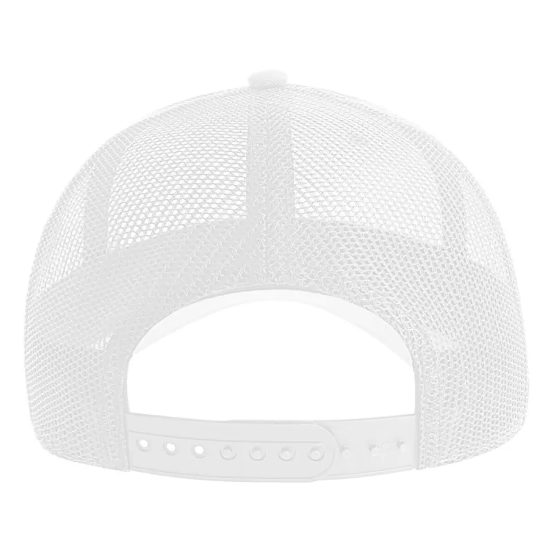 Casquette trucker 5 pans en polyester recyclé, légère et respirante, 200 g/m²