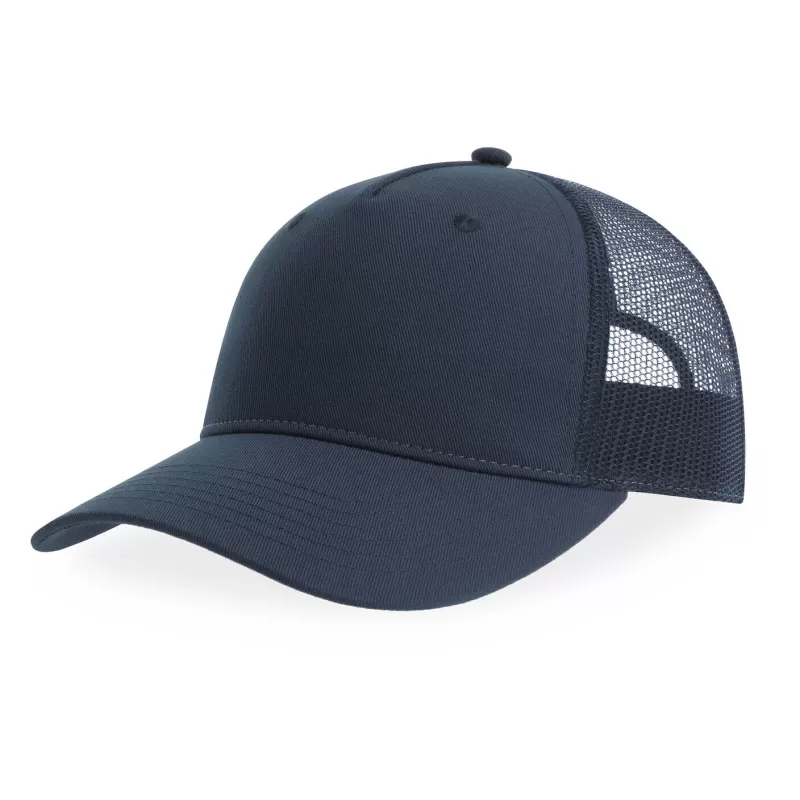 Casquette trucker 5 pans en polyester recyclé, légère et respirante, 200 g/m²