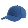 Casquette baseball 6 pans en polyester recyclé, visière courbée, 200 g/m²