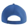 Casquette baseball 6 pans en polyester recyclé, visière courbée, 200 g/m²