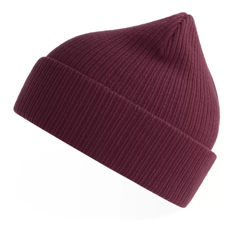 Bonnet en coton organique hypoallergénique avec rabat, 78 g/m²