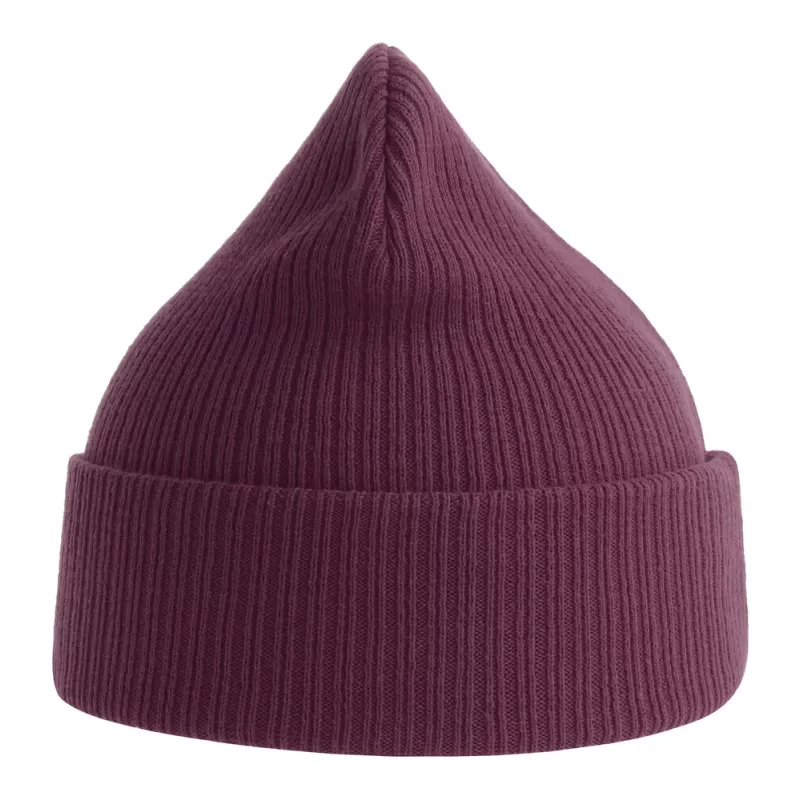 Bonnet en coton organique hypoallergénique avec rabat, 78 g/m²